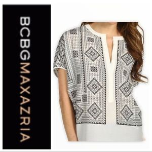 BCBGMAXAZRIA  Ayanna Top M